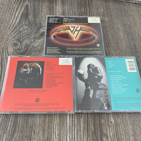 Van Halen Lot of 3 CDs 5150 OU812 For Unlawful Self Titled S/T Rock Music - Picture 2 of 5